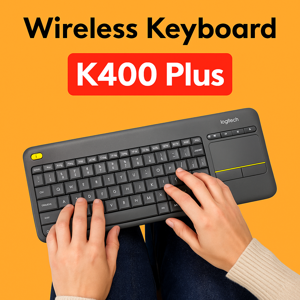 Logitech Wireless Keyboard K400 Plus New