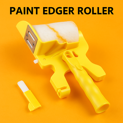 Clean Cut Paint Edger Roller Brush – Handheld Tool for Walls & Ceilings-NEW