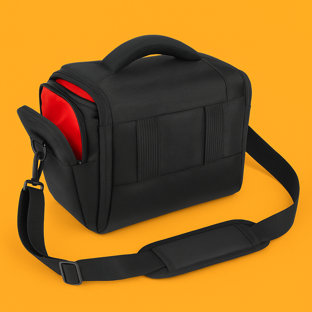 DSLR Camera Bag – Waterproof Shoulder Lens Carry Case for Canon Nikon Sony -NEW