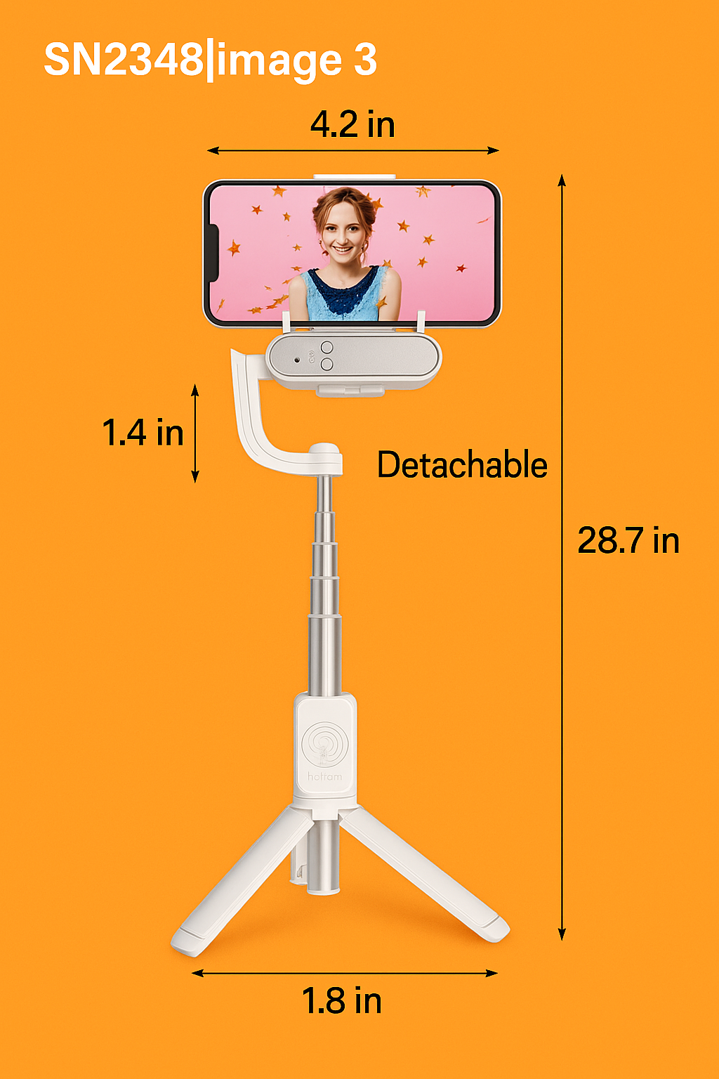 Hohem iSteady Q Gimbal Selfie Stick Tripod -NEW