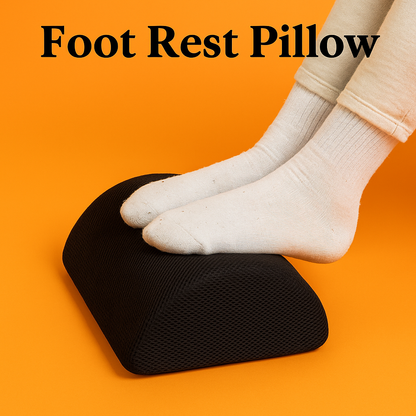 S.E. Foot Rest Stool Adjustable Foot Pad Foam Pillow-NEW
