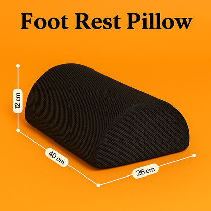S.E. Foot Rest Stool Adjustable Foot Pad Foam Pillow-NEW