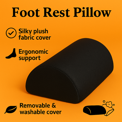 S.E. Foot Rest Stool Adjustable Foot Pad Foam Pillow-NEW