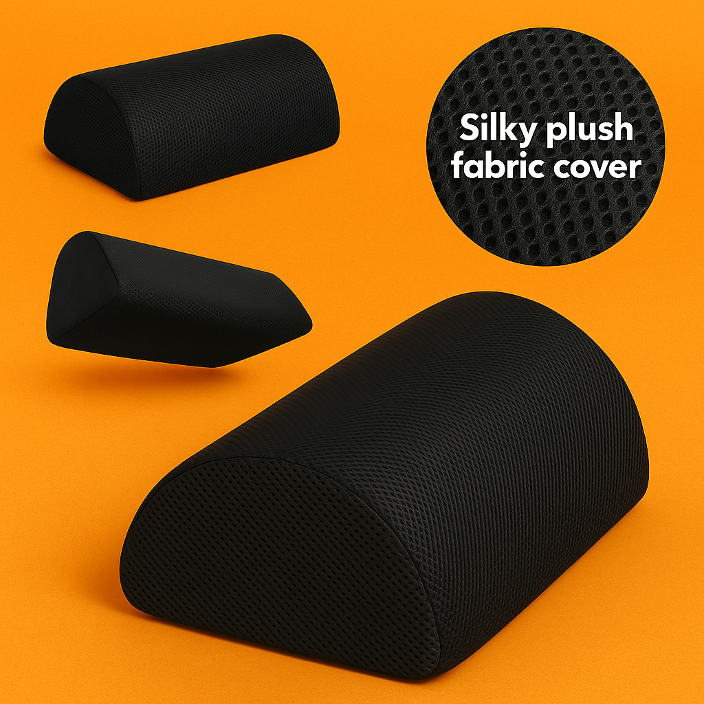 S.E. Foot Rest Stool Adjustable Foot Pad Foam Pillow-NEW