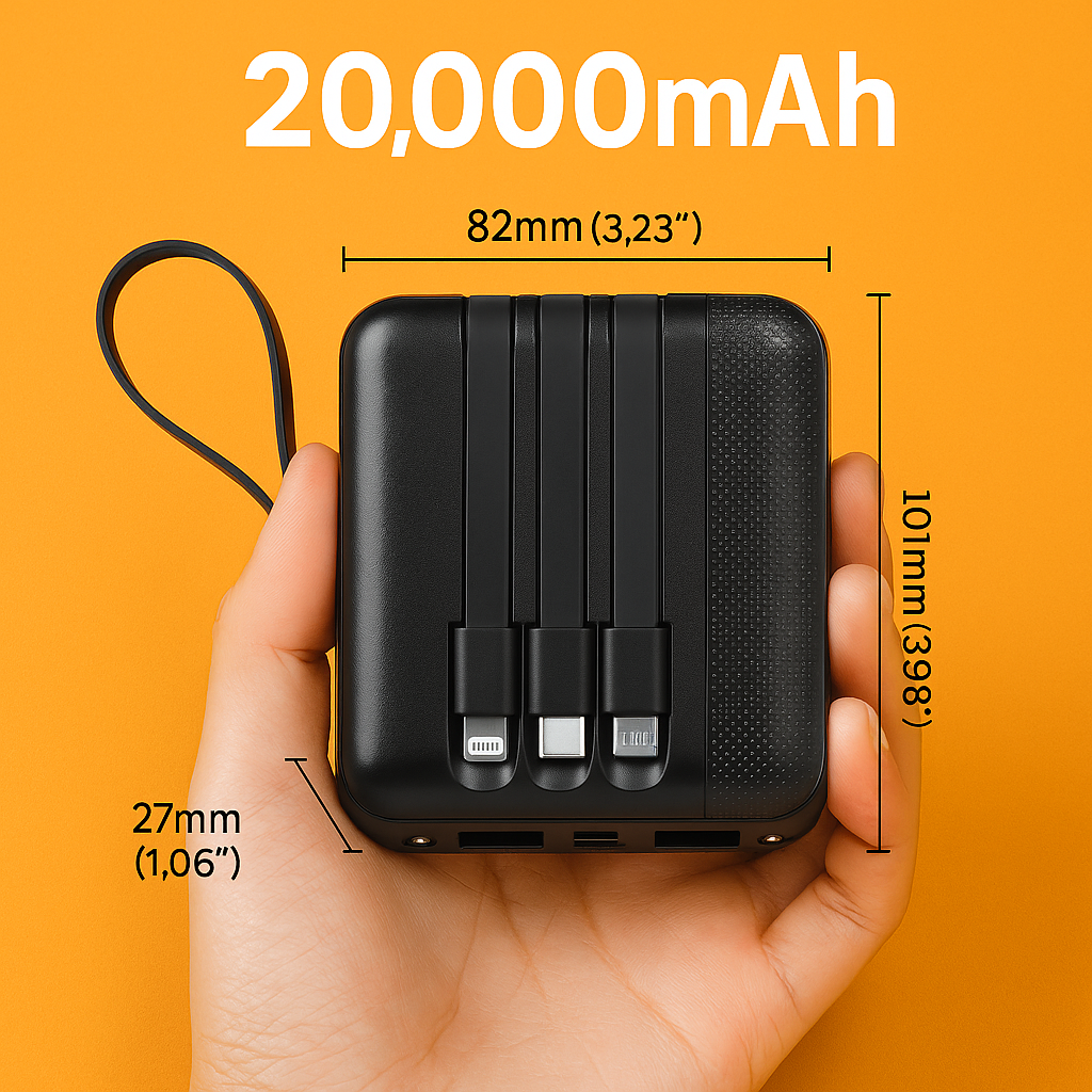 Mini Power Bank 20000mAh New