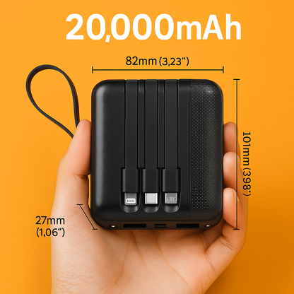 Mini Power Bank 20000mAh New