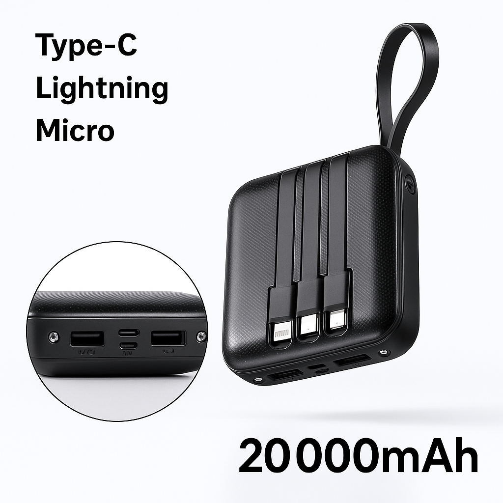 Mini Power Bank 20000mAh New