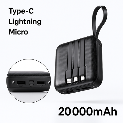 Mini Power Bank 20000mAh New