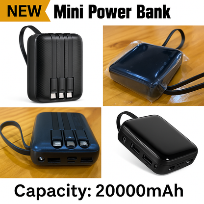 Mini Power Bank 20000mAh New