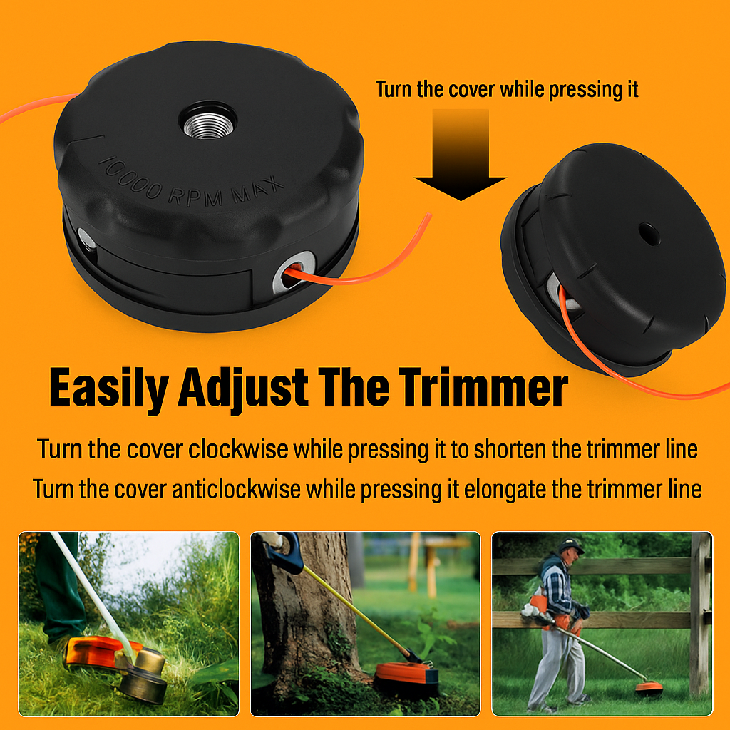 Universal Trimmer Head Replacement New
