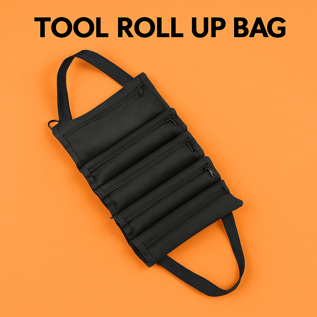 Tool Roll Organizer Bag-NEW