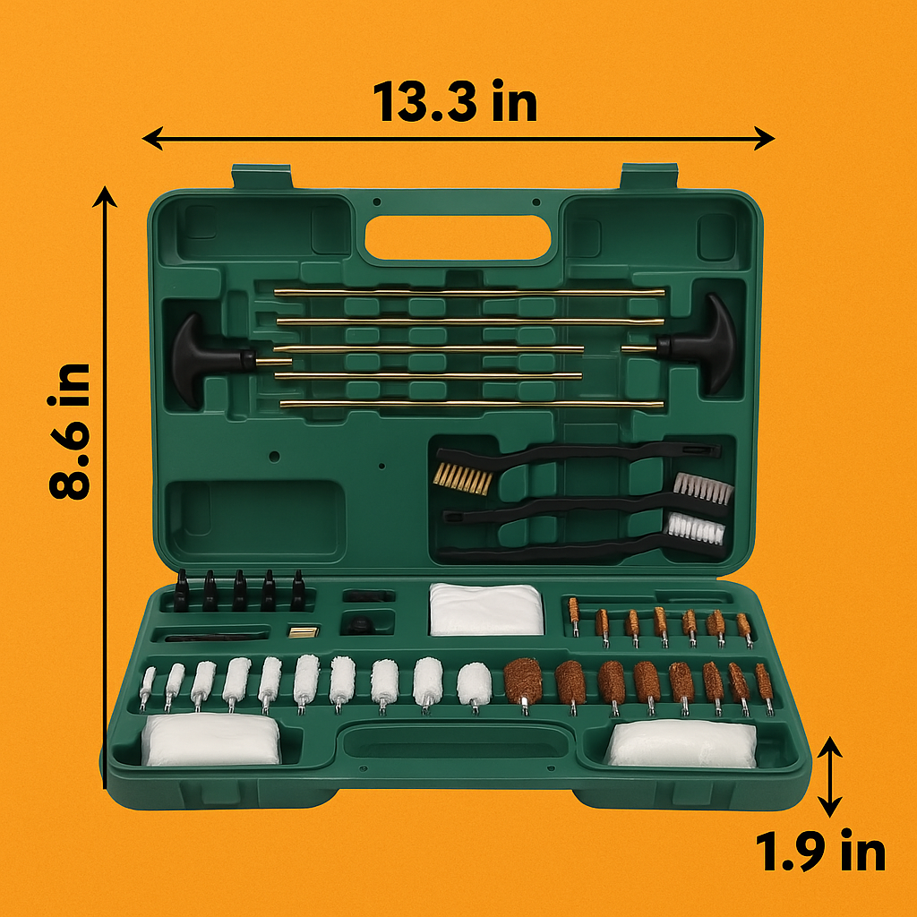 62PCS Universal Gun Cleaning Kit-NEW