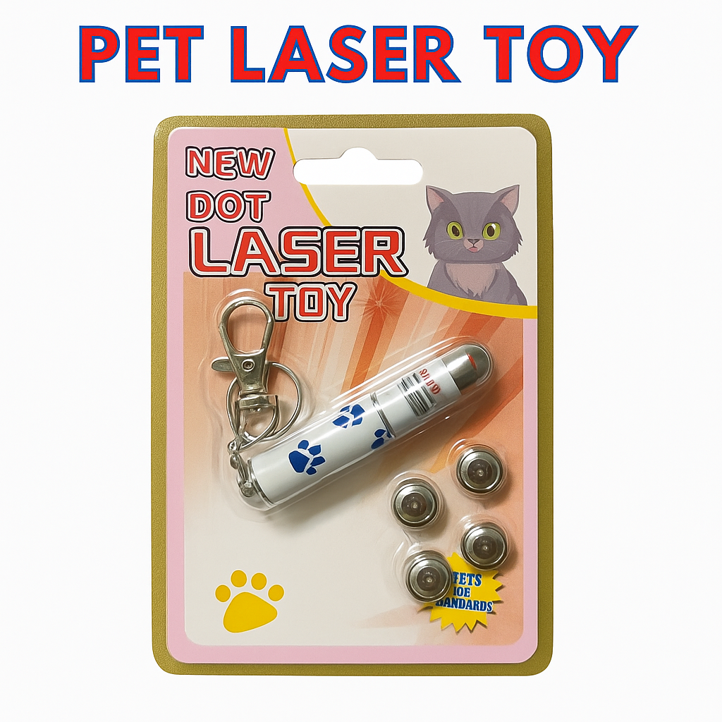 Pet Dog Cat LED Laser Pointer Toy-NEW