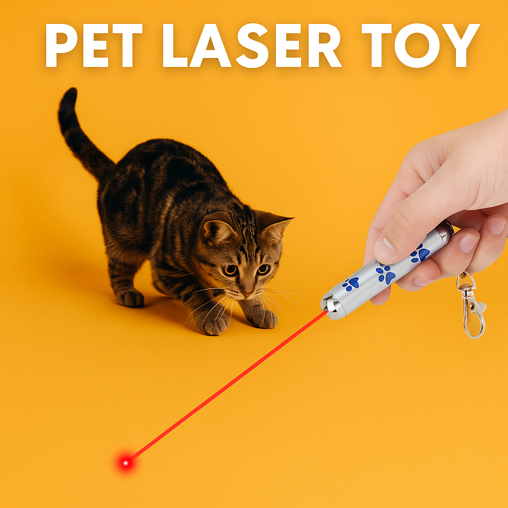 Pet Dog Cat LED Laser Pointer Toy-NEW
