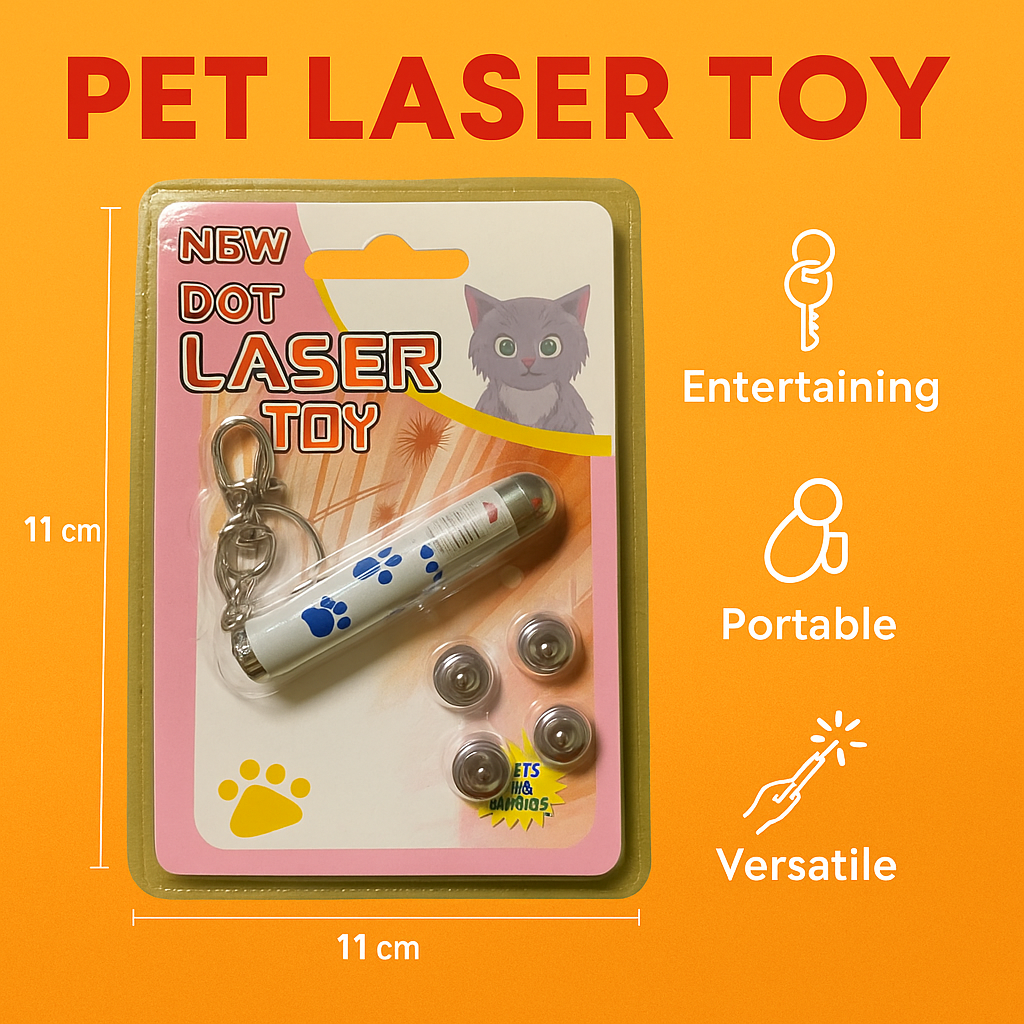 Pet Dog Cat LED Laser Pointer Toy-NEW