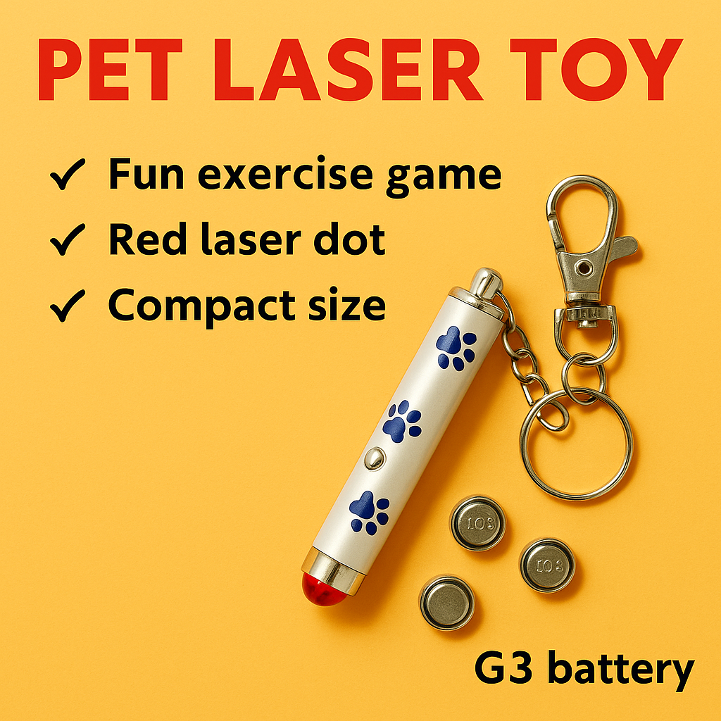 Pet Dog Cat LED Laser Pointer Toy-NEW