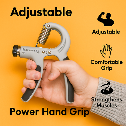 Adjustable Hand Grip Strengthener (5–50 KG)-Wrist, Finger & Forearm Trainer-(NEW)