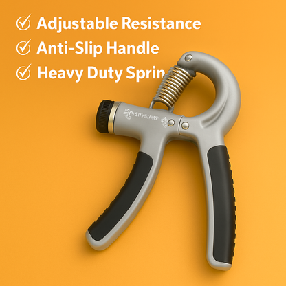 Adjustable Hand Grip Strengthener (5–50 KG)-Wrist, Finger & Forearm Trainer-(NEW)
