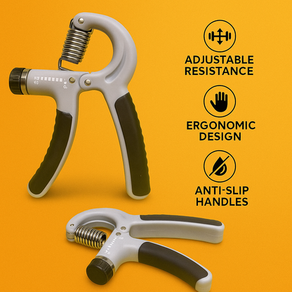 Adjustable Hand Grip Strengthener (5–50 KG)-Wrist, Finger & Forearm Trainer-(NEW)