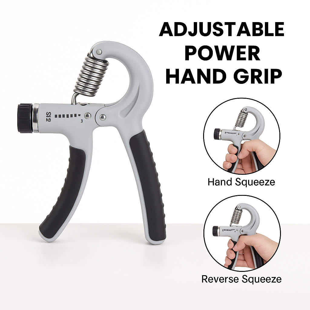 Adjustable Hand Grip Strengthener (5–50 KG)-Wrist, Finger & Forearm Trainer-(NEW)