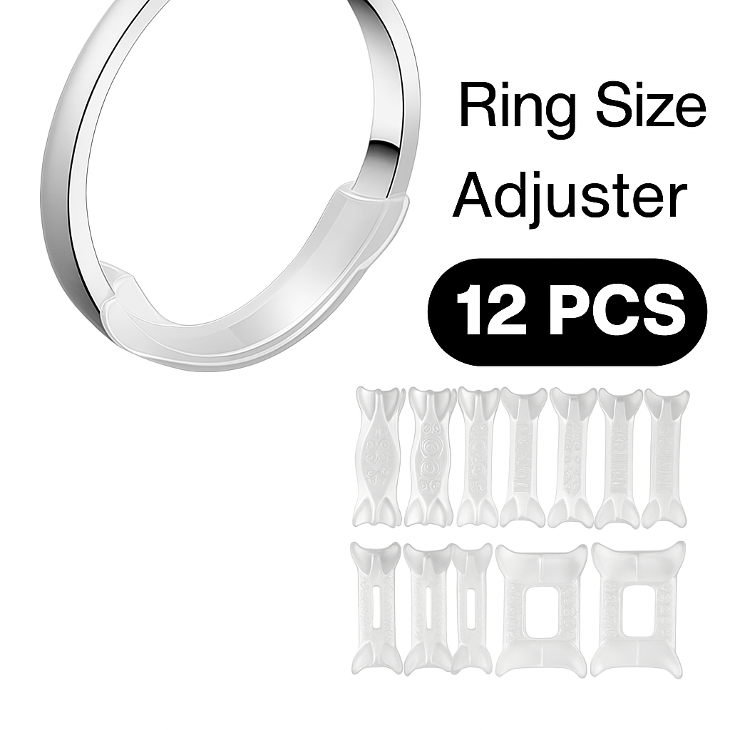 12PCS Invisible Ring Size Reducer Resizing Pads-NEW