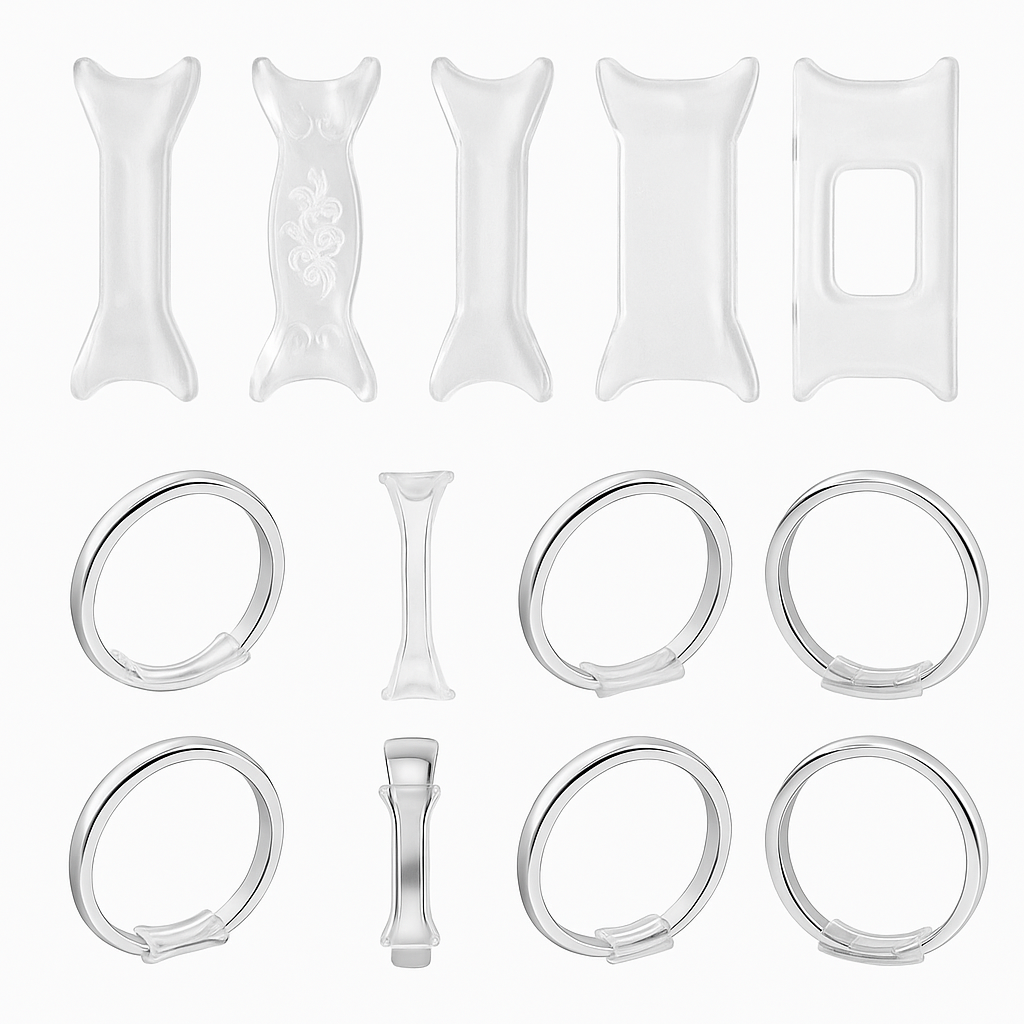 12PCS Invisible Ring Size Reducer Resizing Pads-NEW