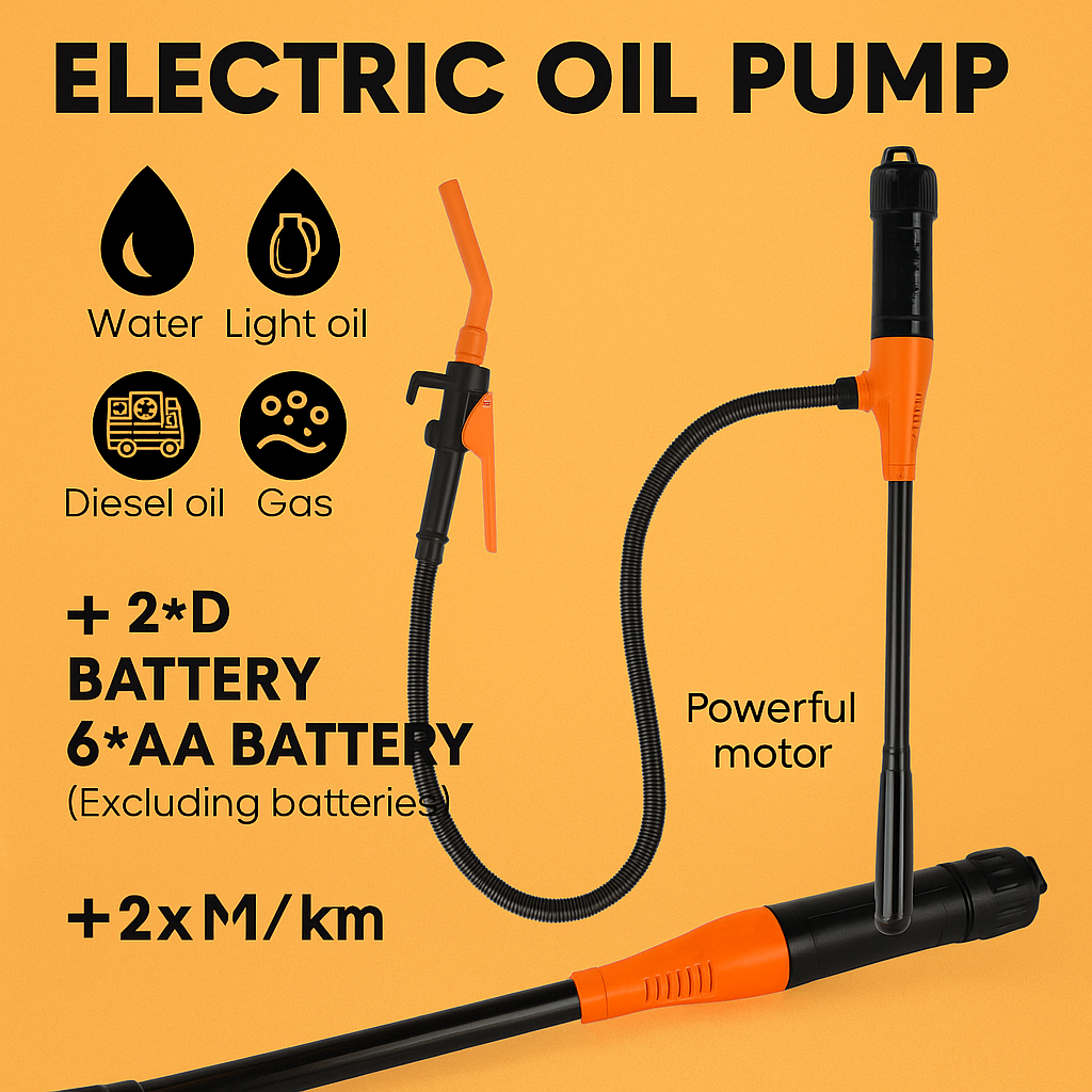 Battery Powered Fuel Transfer Pump-NEW