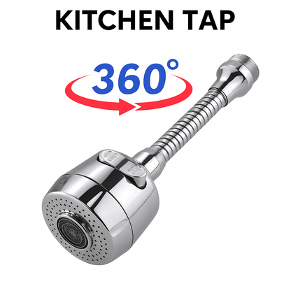 360° Kitchen Faucet Extender Aerator Nozzle-NEW