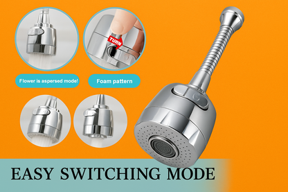 360° Kitchen Faucet Extender Aerator Nozzle-NEW