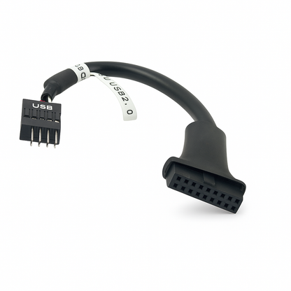 USB 3.0 20-Pin Female to USB 2.0 9-Pin Male Header Adapter-NEW