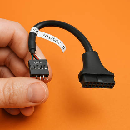 USB 3.0 20-Pin Female to USB 2.0 9-Pin Male Header Adapter-NEW