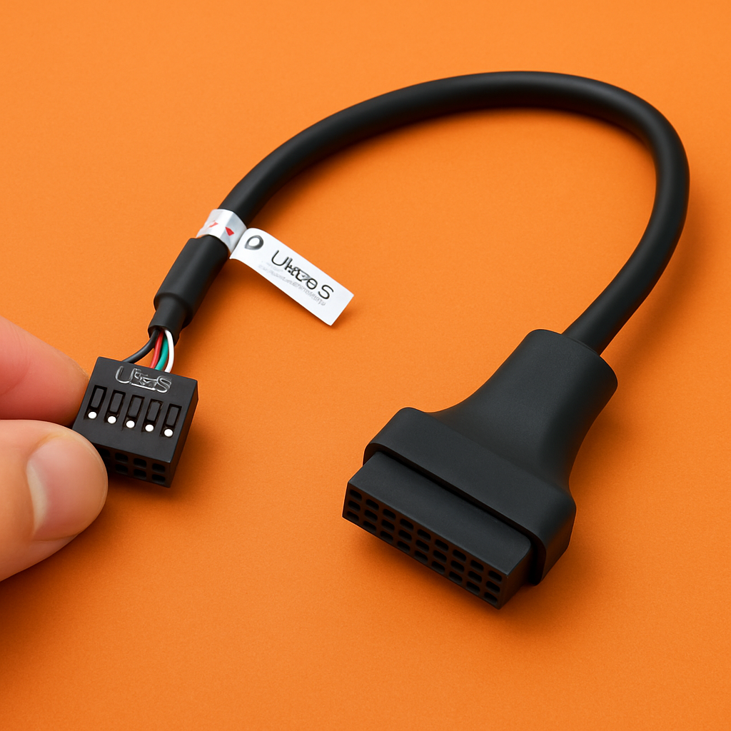 USB 3.0 20-Pin Female to USB 2.0 9-Pin Male Header Adapter-NEW