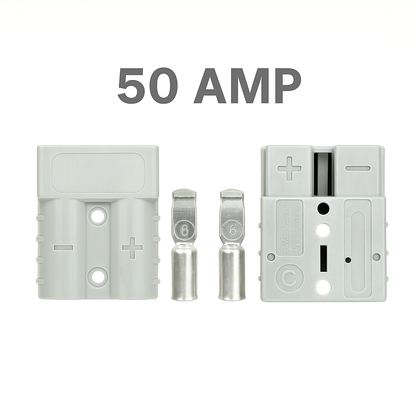 10 x Anderson Style Plug Connectors – 50AMP-NEW