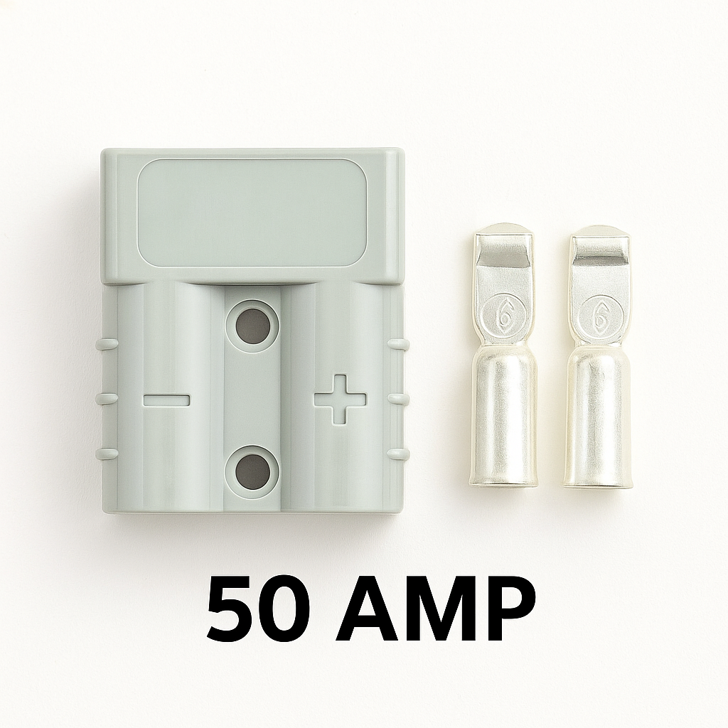 10 x Anderson Style Plug Connectors – 50AMP-NEW