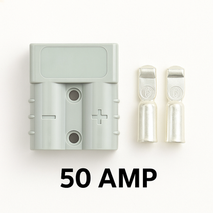 10 x Anderson Style Plug Connectors – 50AMP-NEW