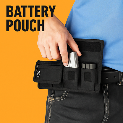 Camera Battery + Card Pouch Holder Case for Canon LP-E6N LP-E10 LP-E12 LP-E17-new