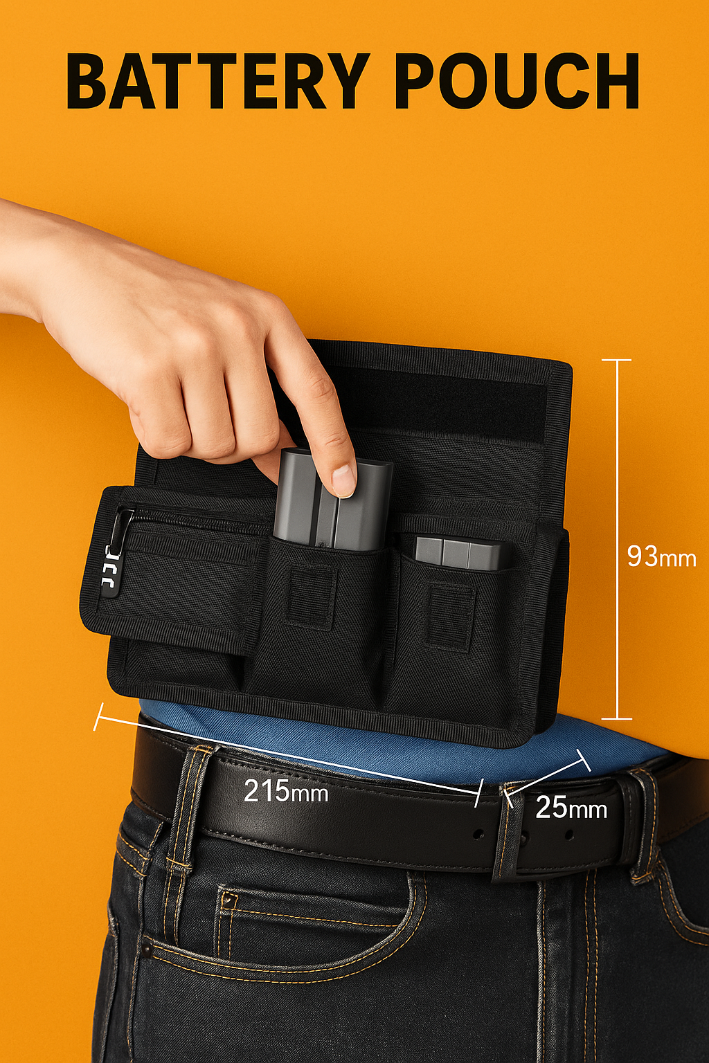 Camera Battery + Card Pouch Holder Case for Canon LP-E6N LP-E10 LP-E12 LP-E17-new