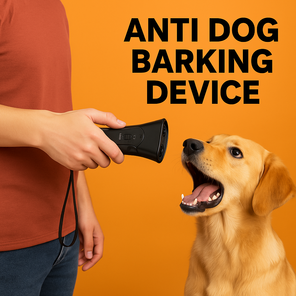 Anti Bark Device – Ultrasonic Dog Barking Control Repeller Trainer-new