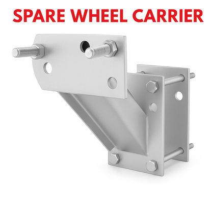 Spare Wheel Carrier Bracket for Trailer Caravan Boat with Padlock -NEW