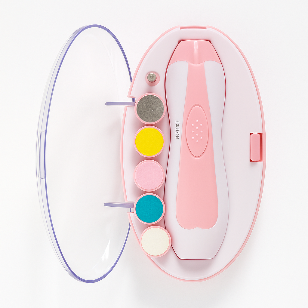 Baby Electric Manicure Set Nail Care Kit New