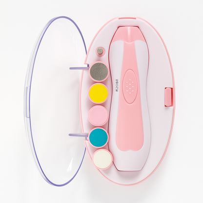 Baby Electric Manicure Set Nail Care Kit New
