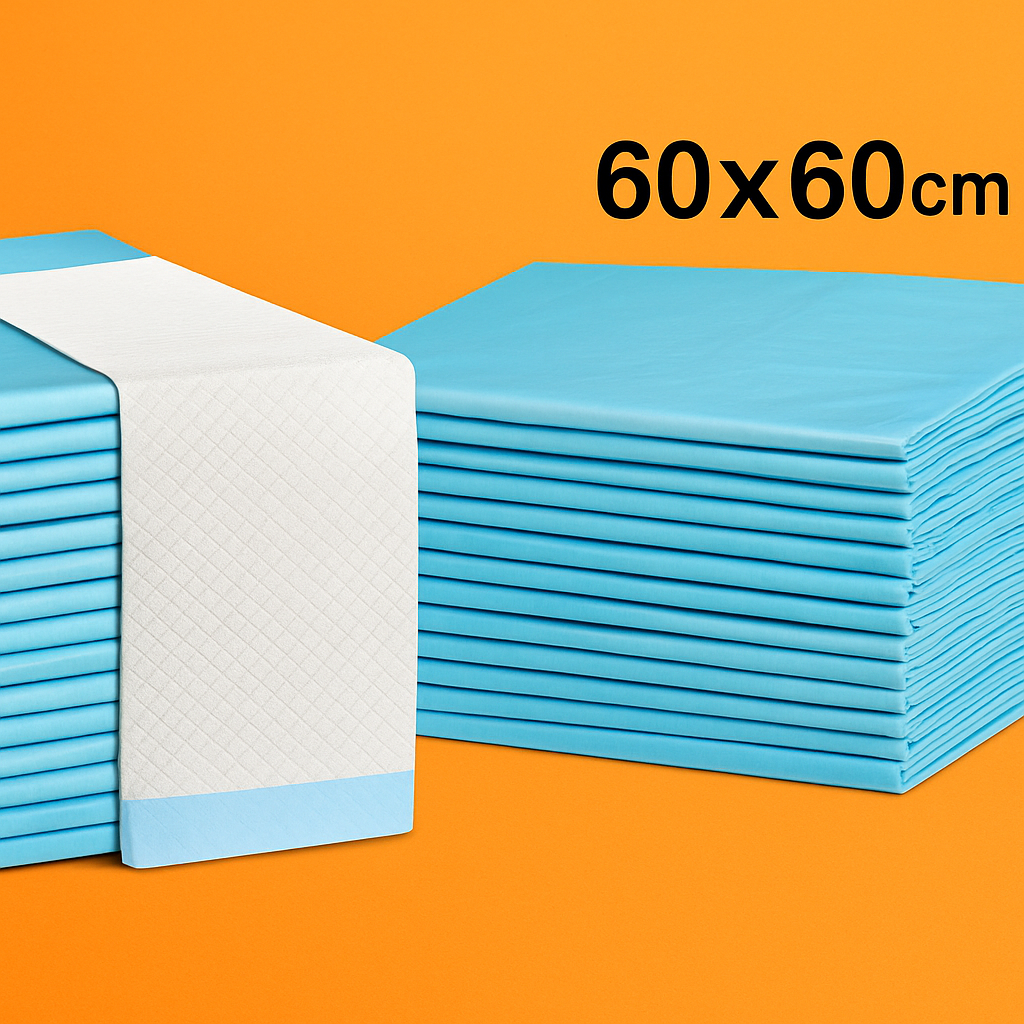 Puppy Training Pads 60x60cm – Super Absorbent Pet Toilet Pads (50/100/200PCS)-New