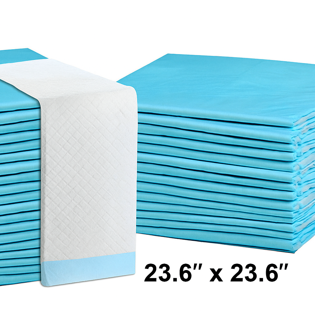 Puppy Training Pads 60x60cm – Super Absorbent Pet Toilet Pads (50/100/200PCS)-New