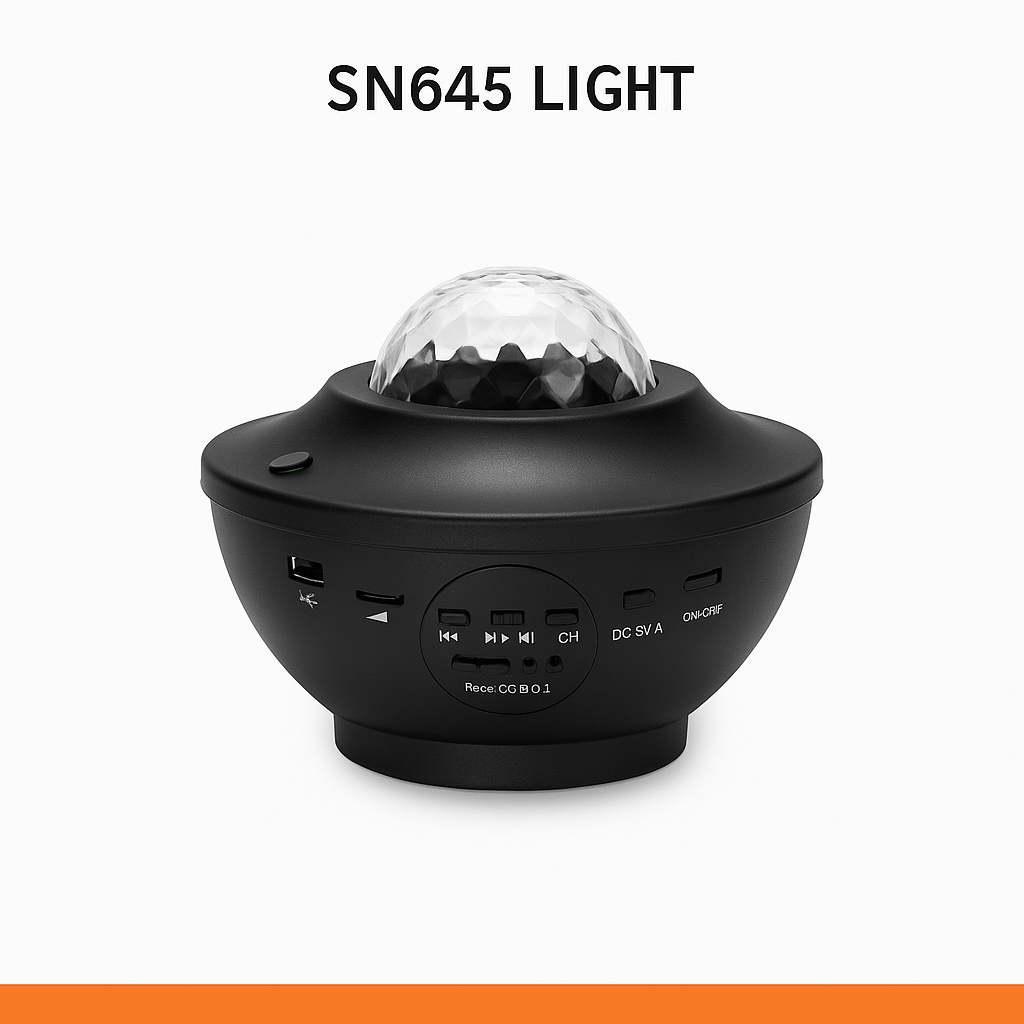 LED Galaxy Starry Night Light Projector – Ocean Star Sky Lamp for Kids Room-NEW