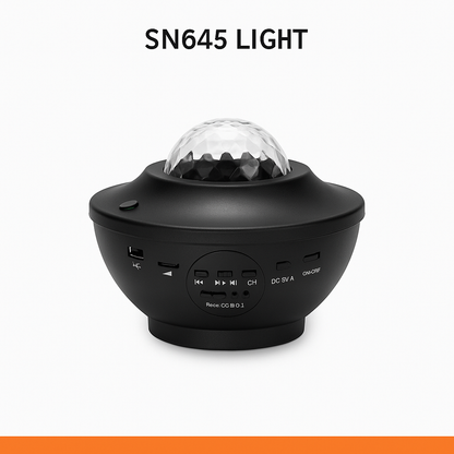 LED Galaxy Starry Night Light Projector – Ocean Star Sky Lamp for Kids Room-NEW