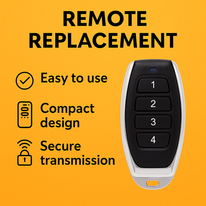B&D Tri-Tran Garage Door Remote Replacement – Compatible with PTX5, TB5, BD4, BD2