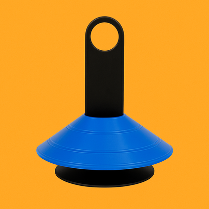 50Pcs Sports Training Marker Cones – Multicolour Agility Discs for Kids & Coaches -NEW