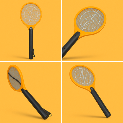 Mosquito Bat– USB Rechargeable (Yellow)-New
