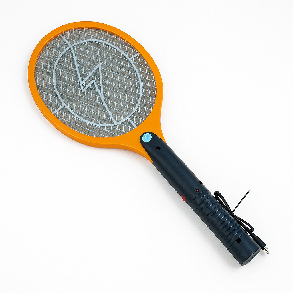 Mosquito Bat– USB Rechargeable (Yellow)-New