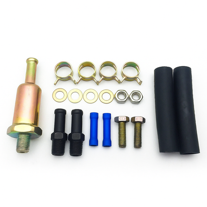 12V Universal Electric Fuel Pump Solid State 4–6PSI 130 LPH Petrol-NEW
